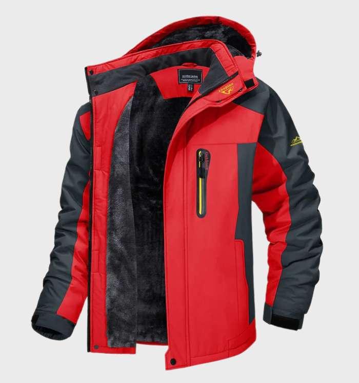 Men’s Corduroy Fur Lined Heavy Winter Jacket