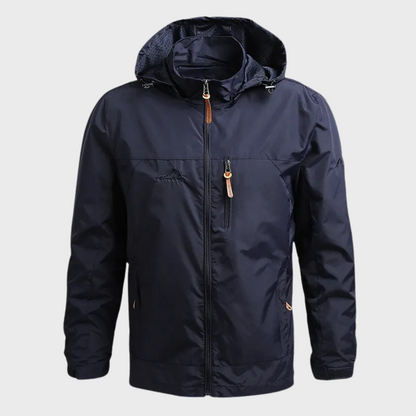 Men’s Functional Outdoor Hooded Zip Up Jacket