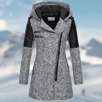 Warm Long Women's Winter Coat - Aria