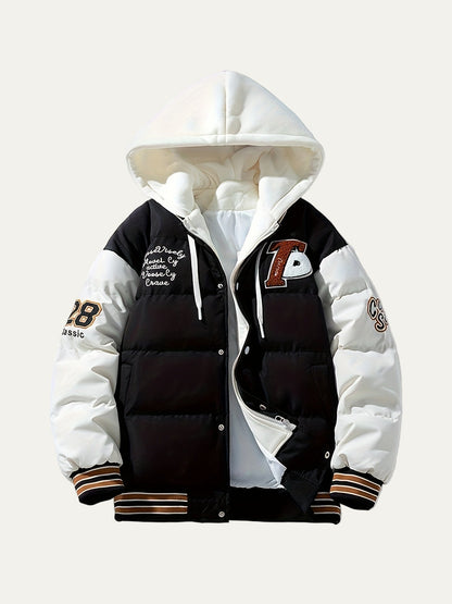 Men’s Insulated Quilted Hooded Jacket