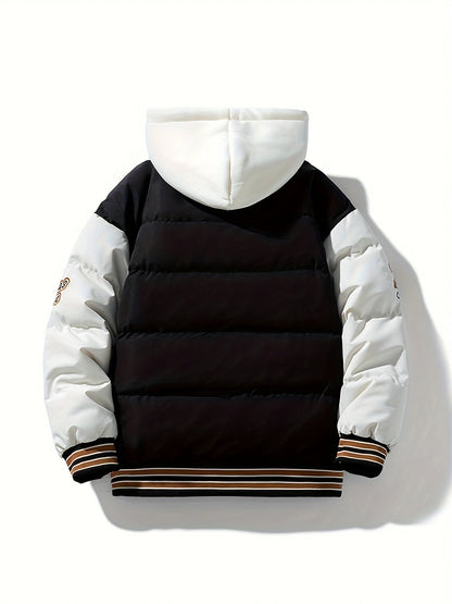 Men’s Insulated Quilted Hooded Jacket