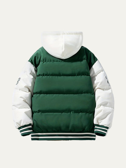 Men’s Insulated Quilted Hooded Jacket