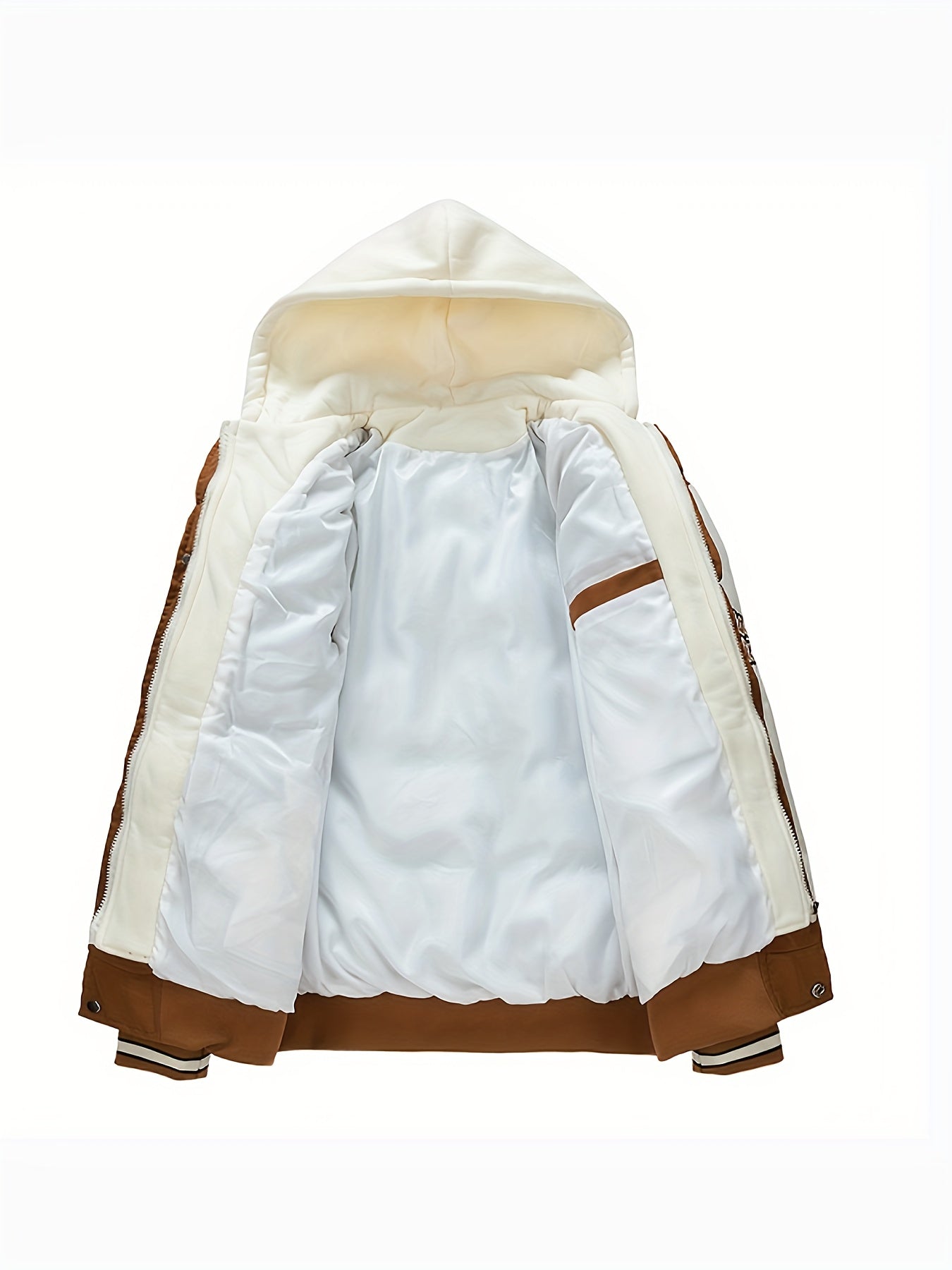 Men’s Insulated Quilted Hooded Jacket