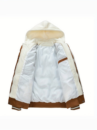 Men’s Insulated Quilted Hooded Jacket