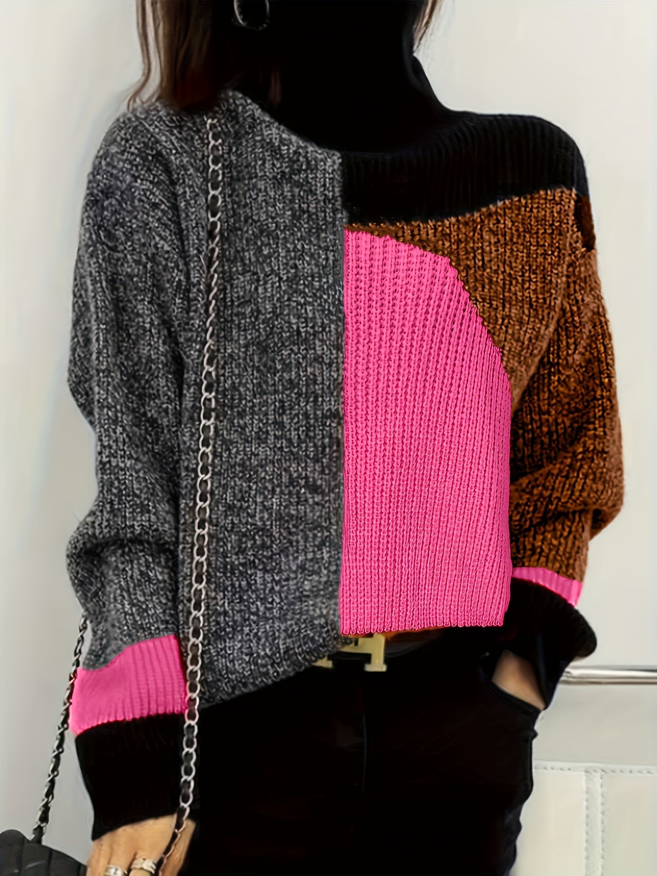 Warm Turtleneck Sweater - Lorena