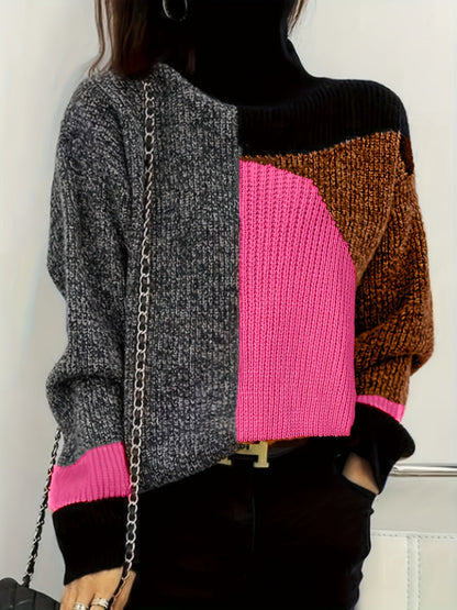 Warm Turtleneck Sweater - Lorena
