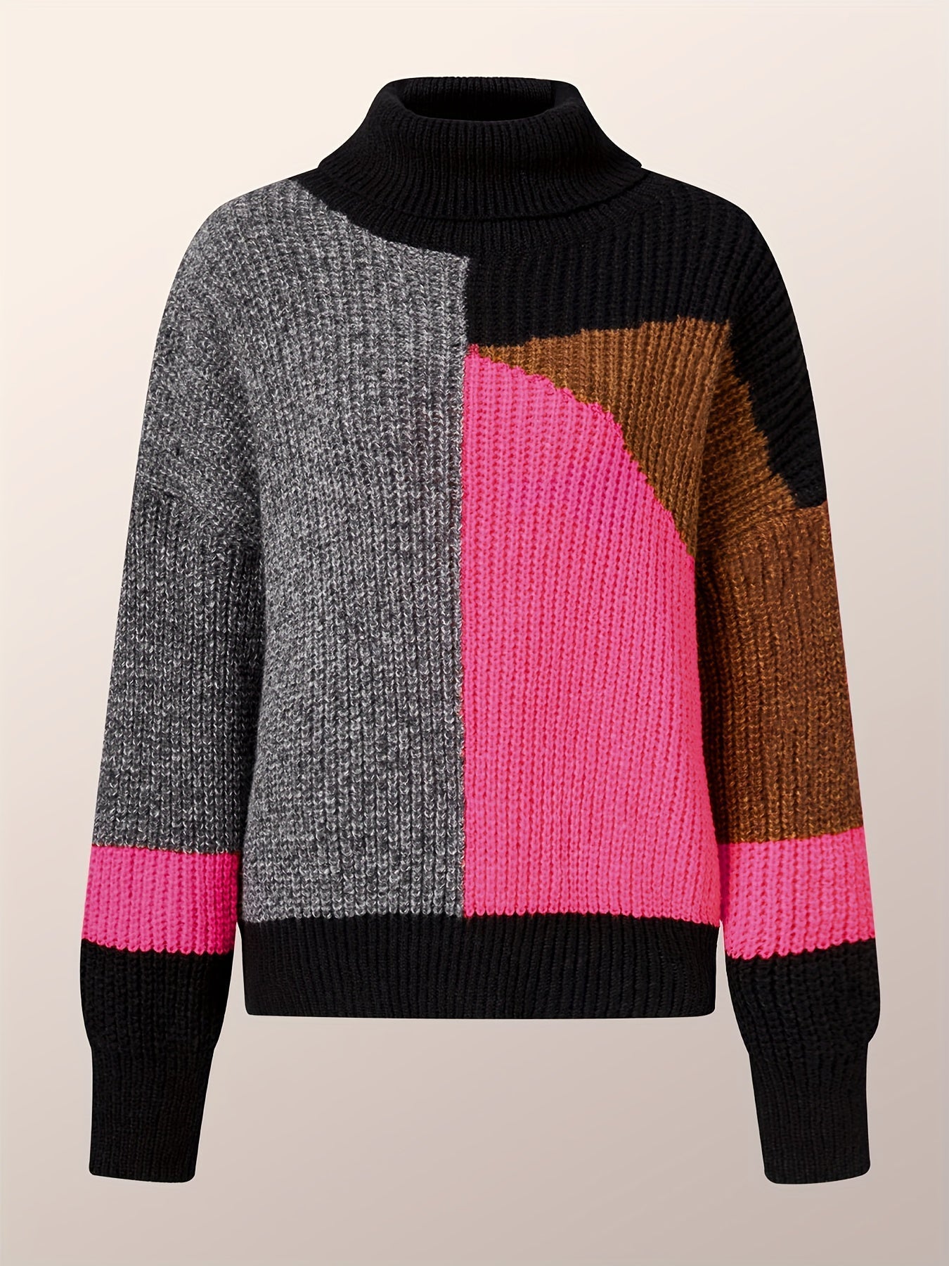 Warm Turtleneck Sweater - Lorena