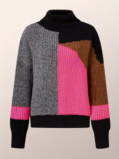 Warm Turtleneck Sweater - Lorena
