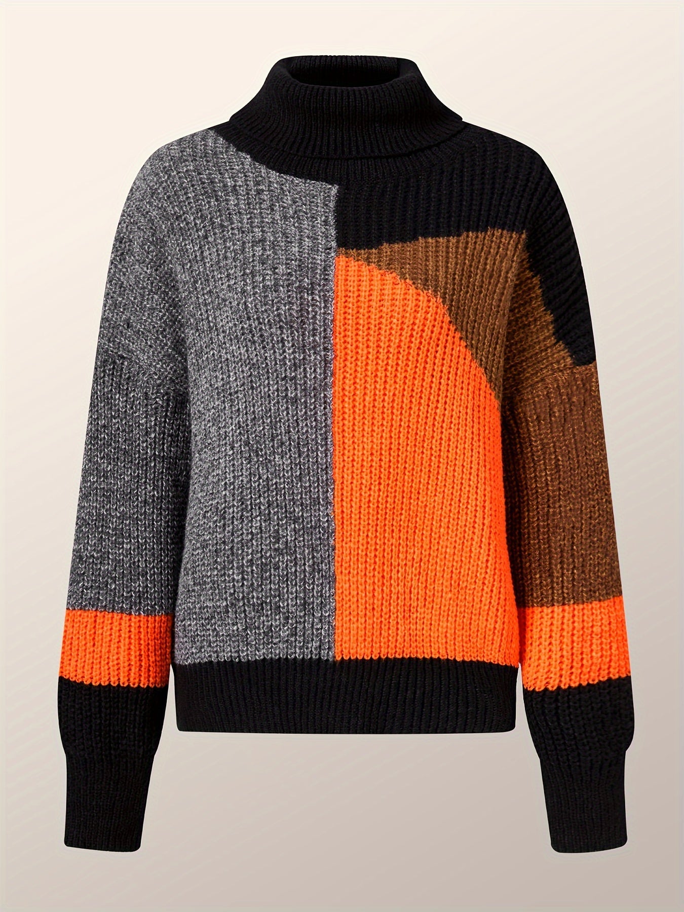 Warm Turtleneck Sweater - Lorena