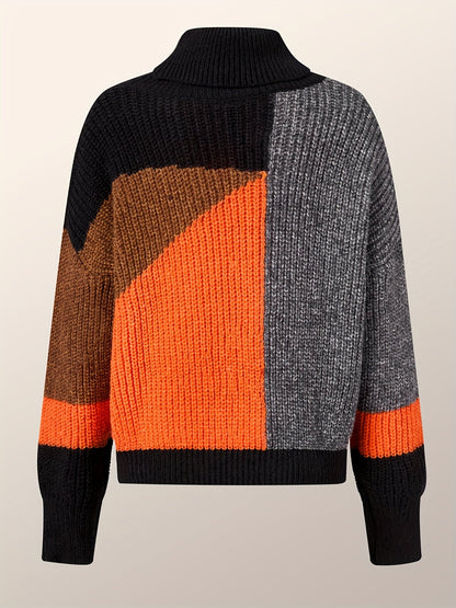 Warm Turtleneck Sweater - Lorena