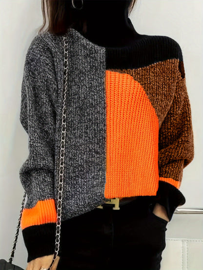Warm Turtleneck Sweater - Lorena