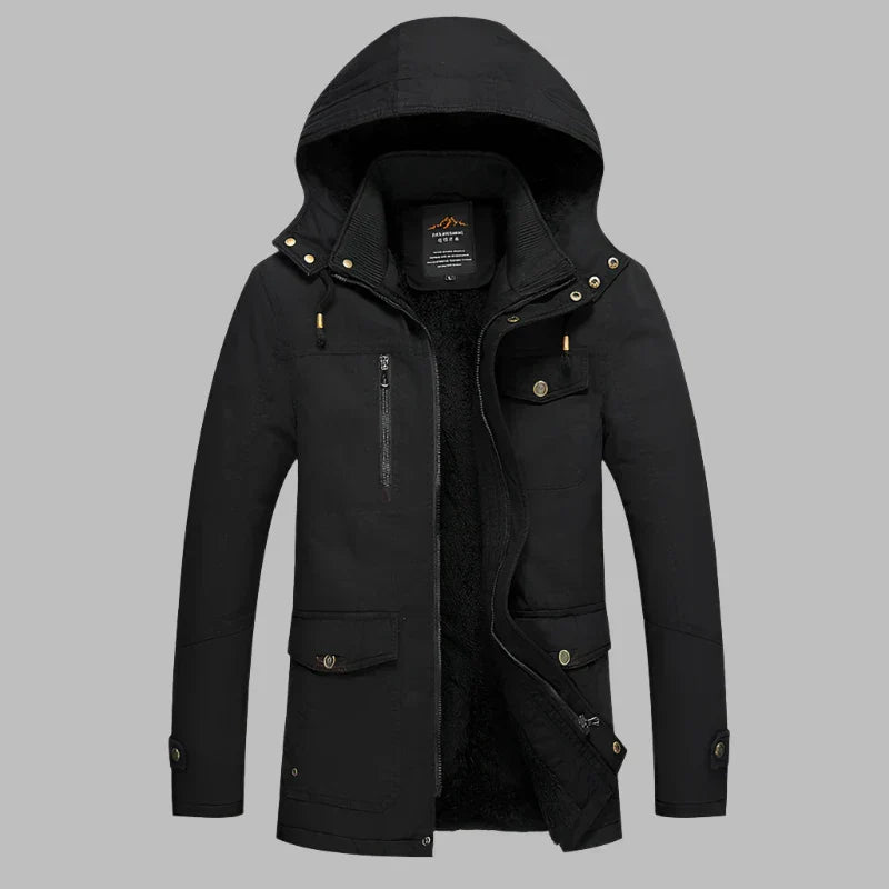 Warm Waterproof Men’s Winter Jacket - ArcticShield