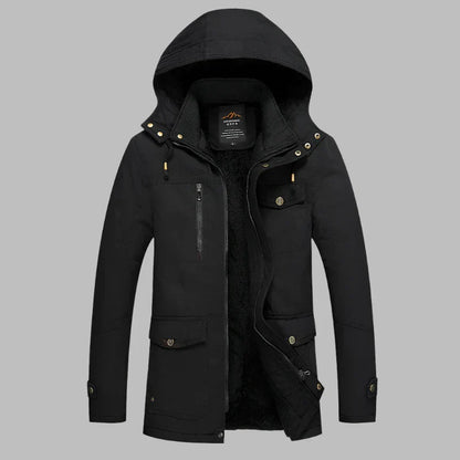 Warm Waterproof Men’s Winter Jacket - ArcticShield