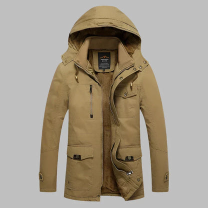 Warm Waterproof Men’s Winter Jacket - ArcticShield