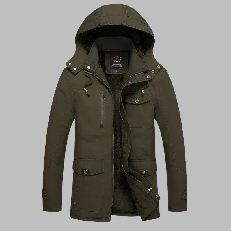 Warm Waterproof Men’s Winter Jacket - ArcticShield