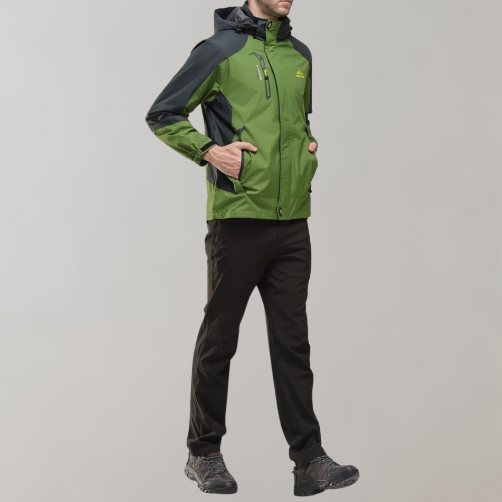 Water-Resistant Men's Windbreaker - Zephyr