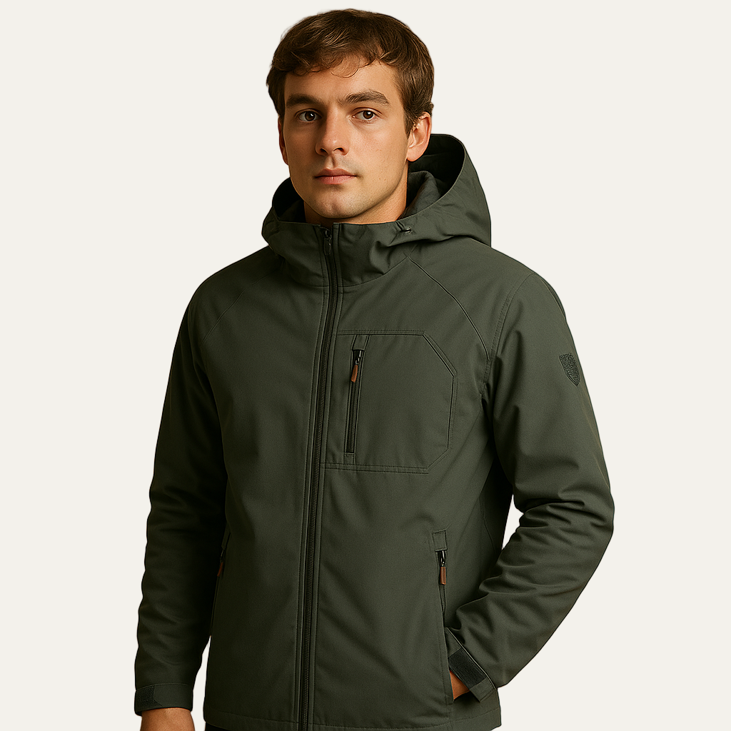 Men’s Outdoor Sherpa Lined Winter Parka