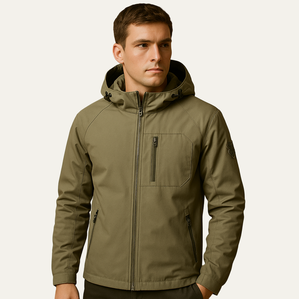 Men’s Outdoor Sherpa Lined Winter Parka