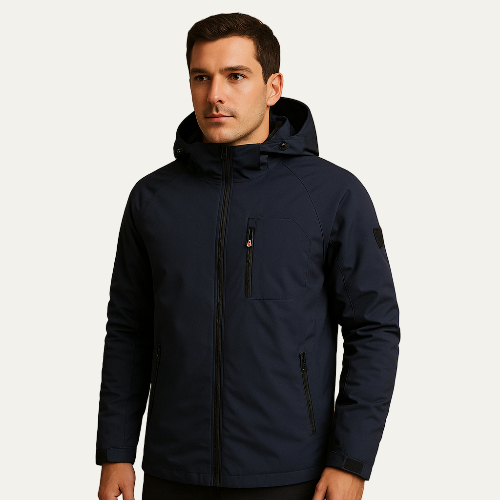 Men’s Outdoor Sherpa Lined Winter Parka