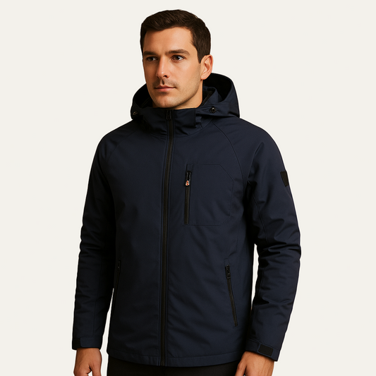 Men’s Outdoor Sherpa Lined Winter Parka