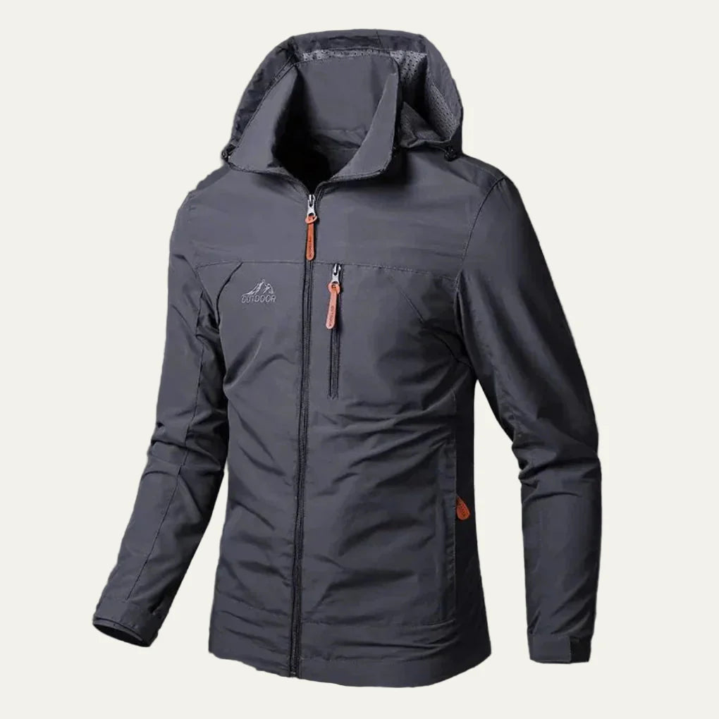 Men’s Waterproof Military Hooded Windbreaker
