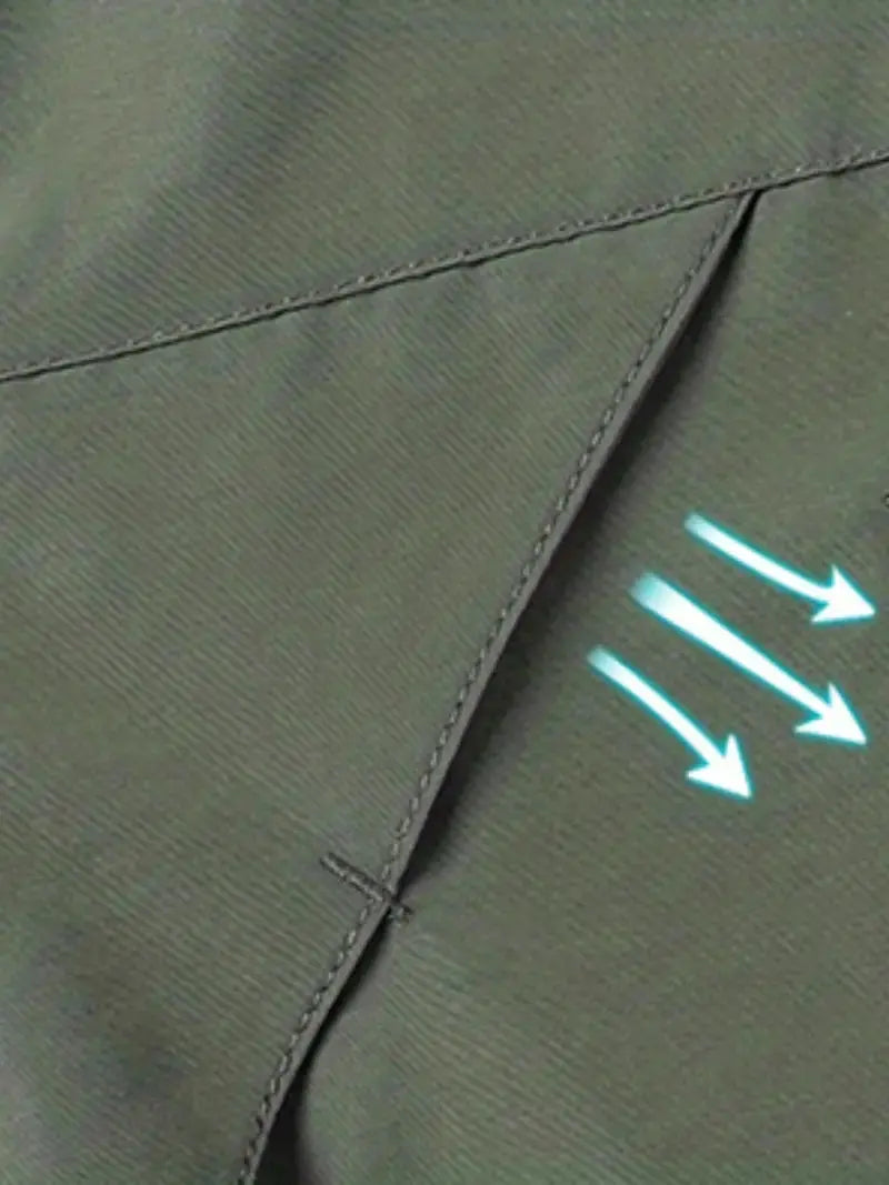 Waterproof Men's Varsity Jacket - StormGuard