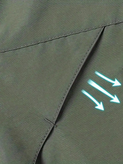 Waterproof Men's Varsity Jacket - StormGuard