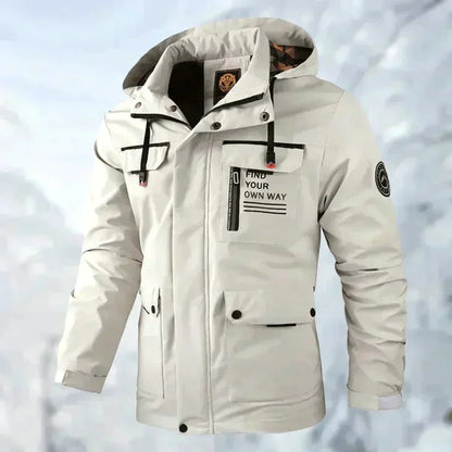 Waterproof Titanium Jacket - Aiden