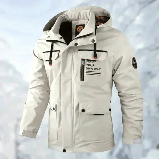 Waterproof Titanium Jacket - Aiden