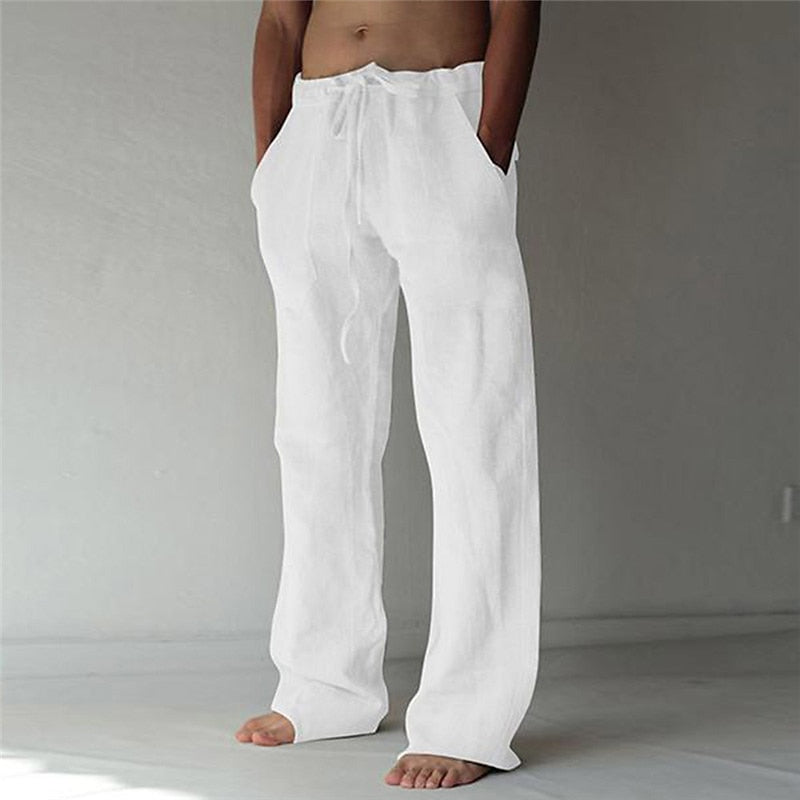 Wilhelm | Men’s Linen Pants – Casual Summer Trousers with Breathable Comfort