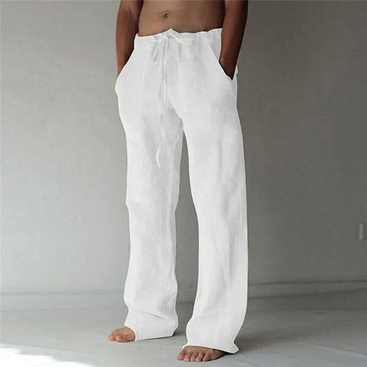 Men's Linen Baggy Trousers: Arthur