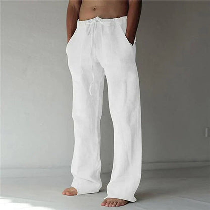 Comfortable Loose Fit Mens Drawstring Pants