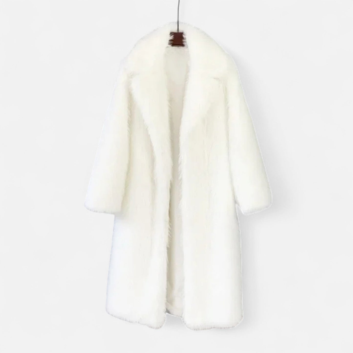 Plush Faux Fur Women's Winter Coat