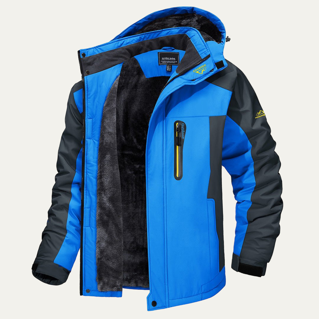 Men’s Heavy Duty Fleece Lined Ski Jacket