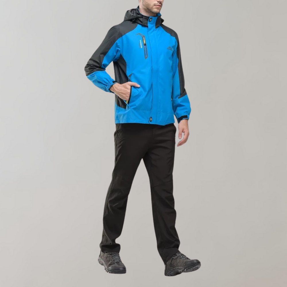 Windproof Men's Jacket - AquaShield