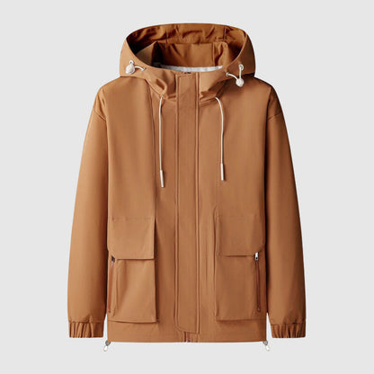 Men’s Technical Utility Jacket with Cargo Chest Pockets