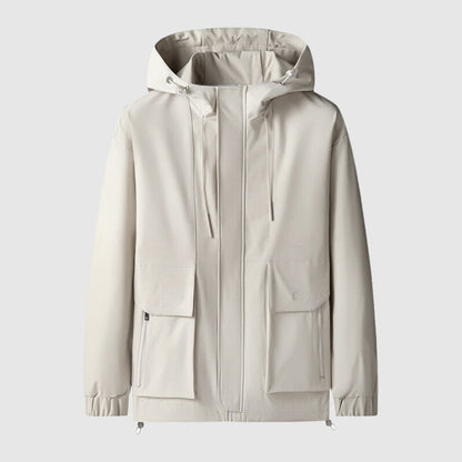 Men’s Technical Utility Jacket with Cargo Chest Pockets