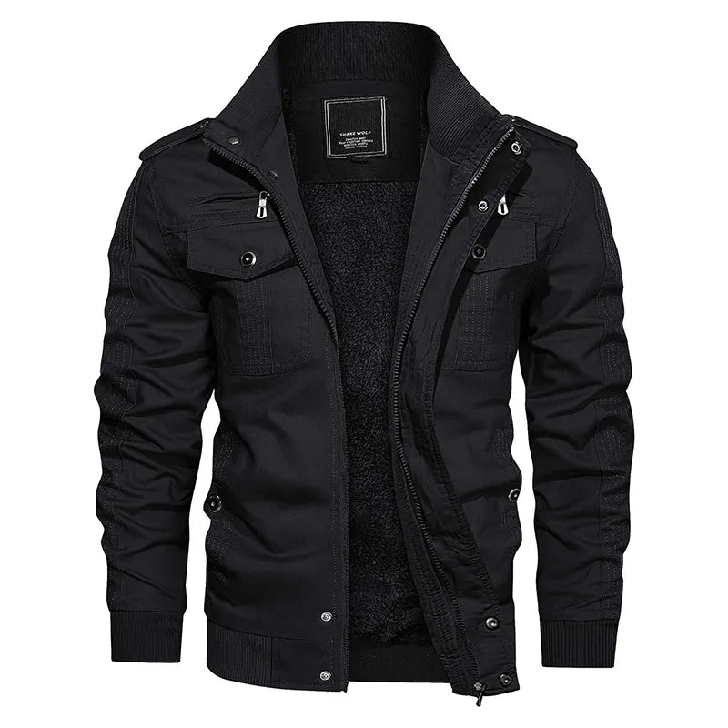 Windproof Utility Jacket for Men - Oliver