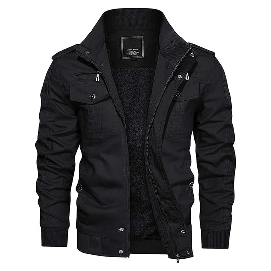Windproof Utility Jacket for Men - Oliver
