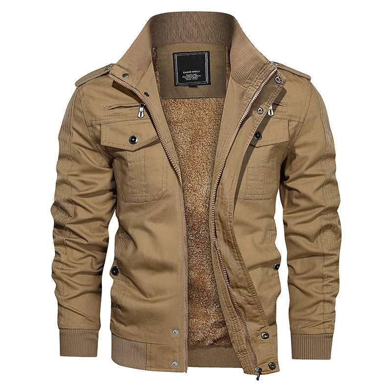 Windproof Utility Jacket for Men - Oliver