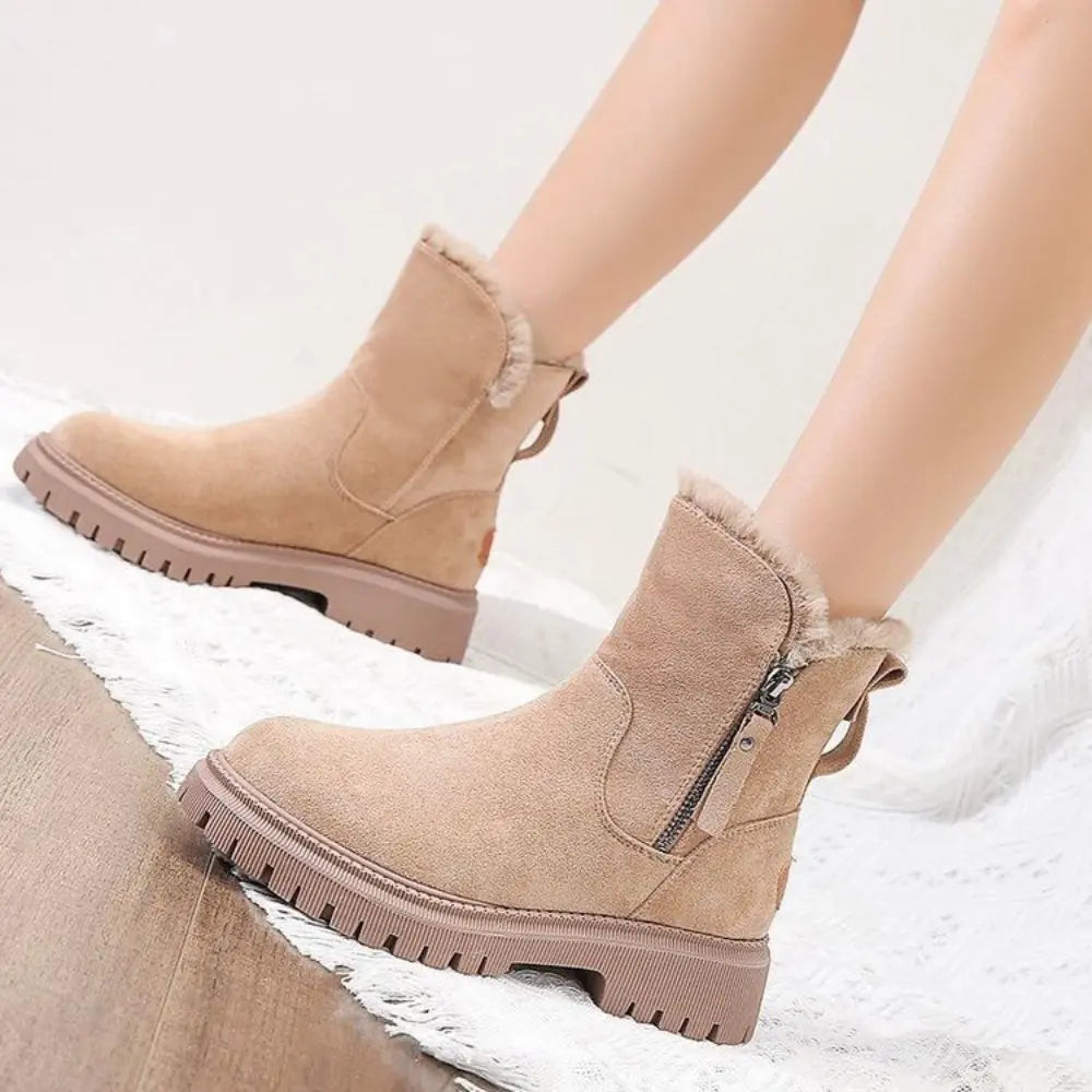Nora | Warmly Lined Women’s Shoes – Orthopedic, Cozy & Easy-Zip Comfort