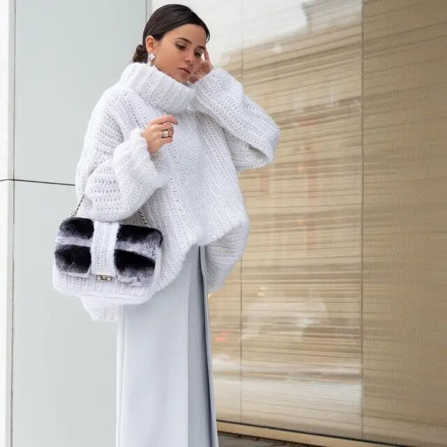 Luna | Cozy Winter Turtleneck Sweater for Women