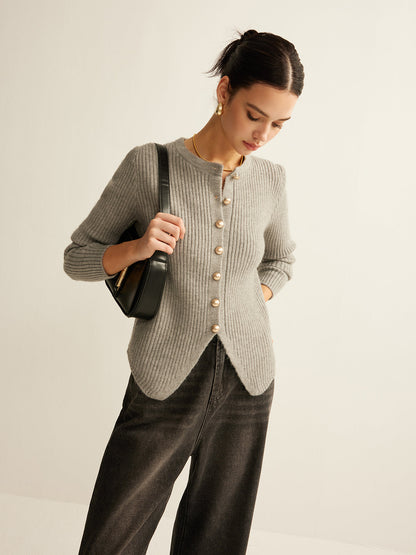 Women's Button-Up Jumper - Elise