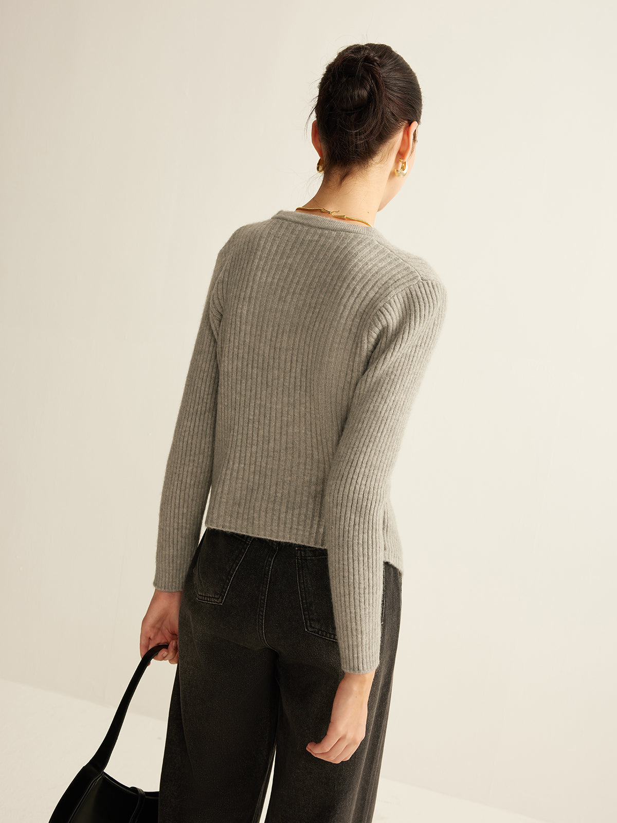 Women's Button-Up Jumper - Elise