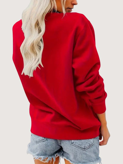 Women’s Christmas Squirrel Print Top