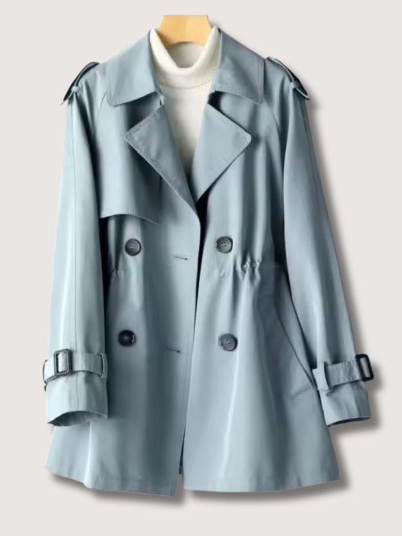 Women's Classic Double Breasted Trench Coat