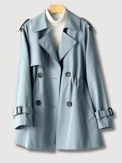 Women's Classic Double Breasted Trench Coat