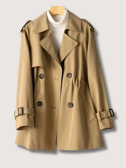 Women's Classic Double Breasted Trench Coat