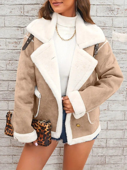 Women's Elegant Lapel Winter Coat
