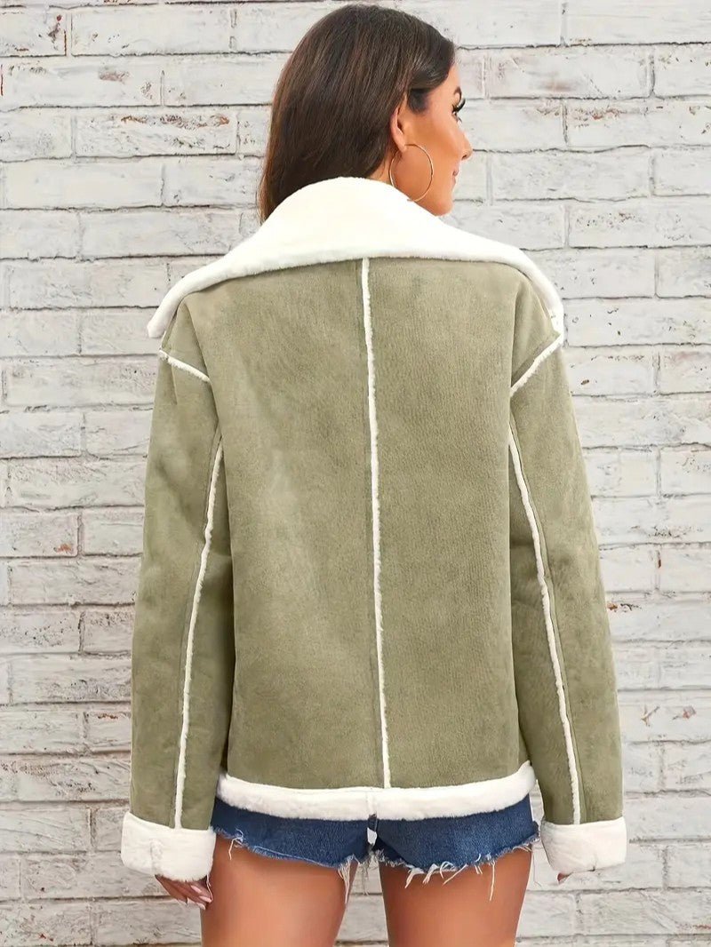 Women's Elegant Lapel Winter Coat